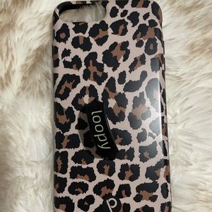 Leopard Print Loopy iPhone 7/8 PLUS Case.